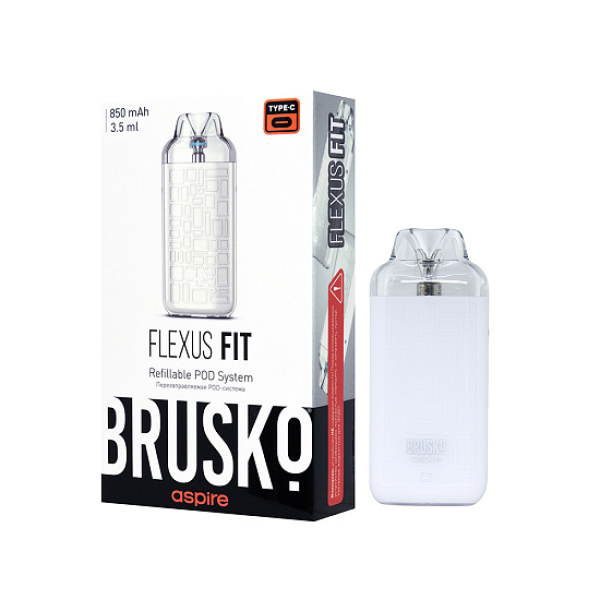 POD-система Brusko Flexus Fit Белый в Петропавловске-Камчатском
