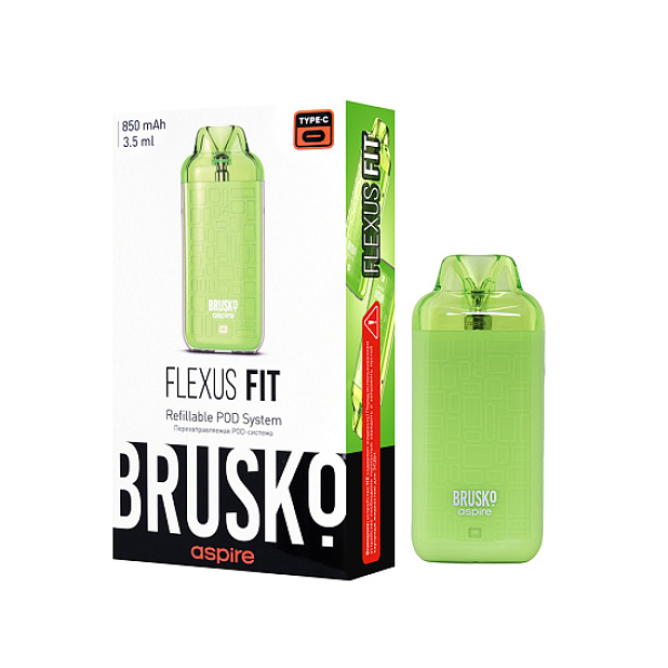 POD-система Brusko Flexus Fit Зеленый в Петропавловске-Камчатском