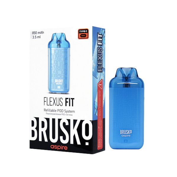 POD-система Brusko Flexus Fit Синий в Петропавловске-Камчатском