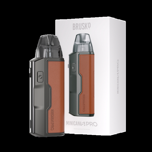 POD-система Brusko Minican 5 Pro Brown Graphite Красный,коричневый в Петропавловске-Камчатском