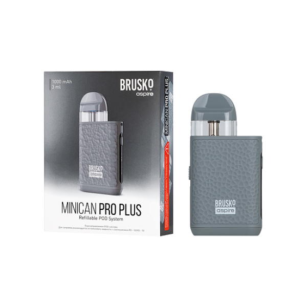 POD-система Brusko Minican Pro Plus серый в Петропавловске-Камчатском