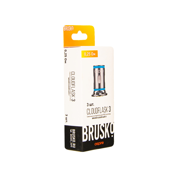 Испаритель Brusko Cloudflask 3 0.25 Ом 3 шт в Петропавловске-Камчатском