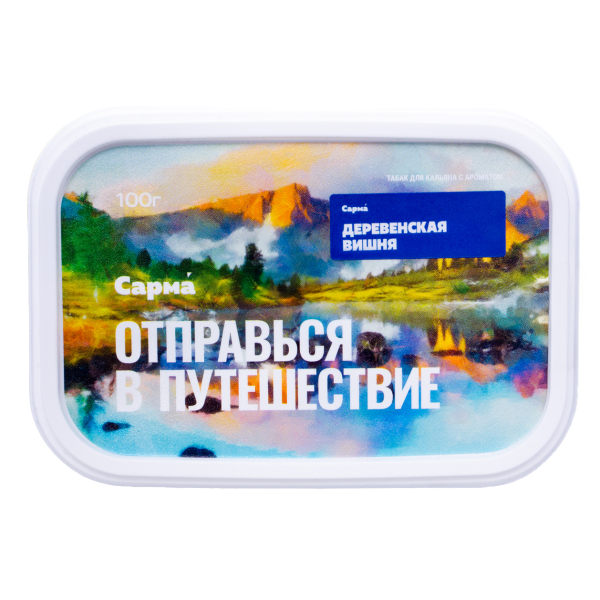 Табак Сарма Деревенская Вишня 100 грамм в Петропавловске-Камчатском