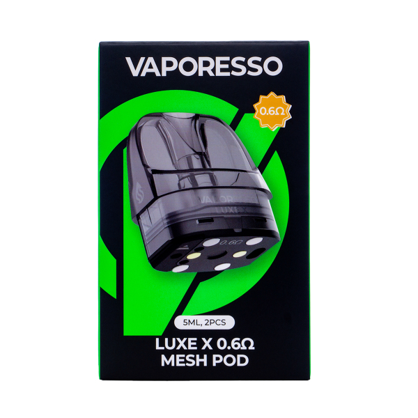 Картридж Vaporesso Luxe X 0.6 Ом 5 Мл 2 Шт в Петропавловске-Камчатском