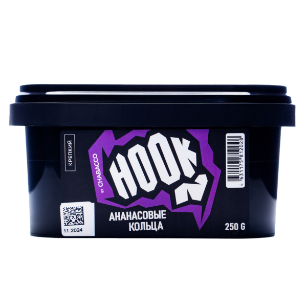 Табак Hook Ананасовые Кольца 250 грамм в Петропавловске-Камчатском