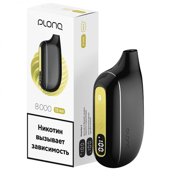 Электронка Plonq Max S 8000 Ананас Лимон в Петропавловске-Камчатском