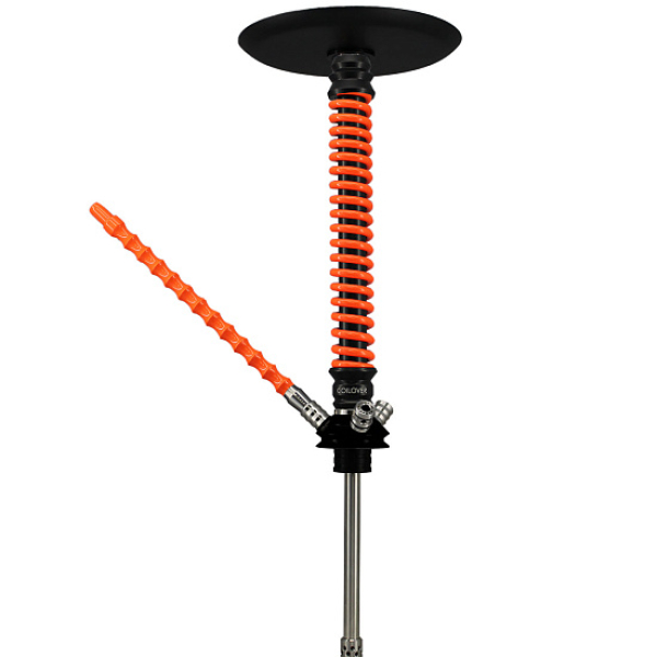 Кальян Mamay Customs V3  Coilovers Черный Оранжевый в Петропавловске-Камчатском