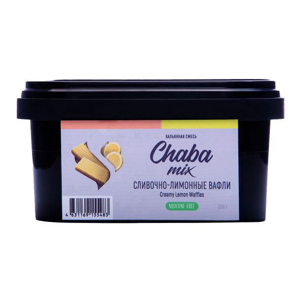 Бестабачная смесь Chaba Сливочно Лимонные Вафли 200 грамм в Петропавловске-Камчатском