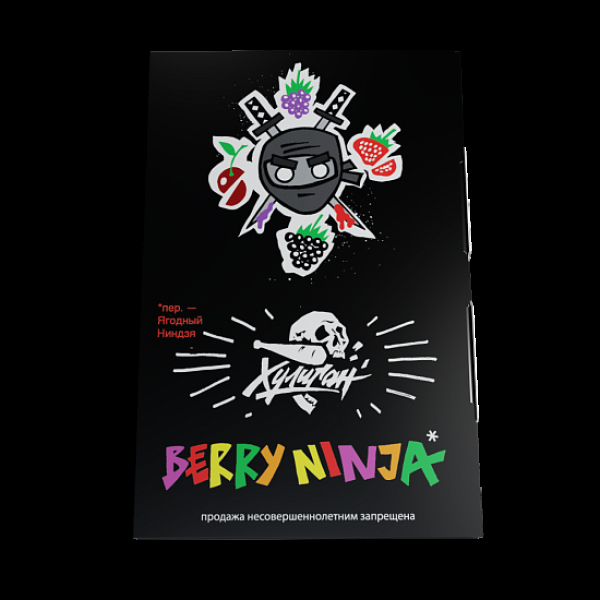 Табак Хулиган Berry Ninja Лесные Ягоды 25 грамм в Петропавловске-Камчатском