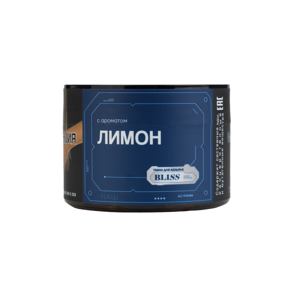 Табак Bliss Лимон 40 грамм в Петропавловске-Камчатском