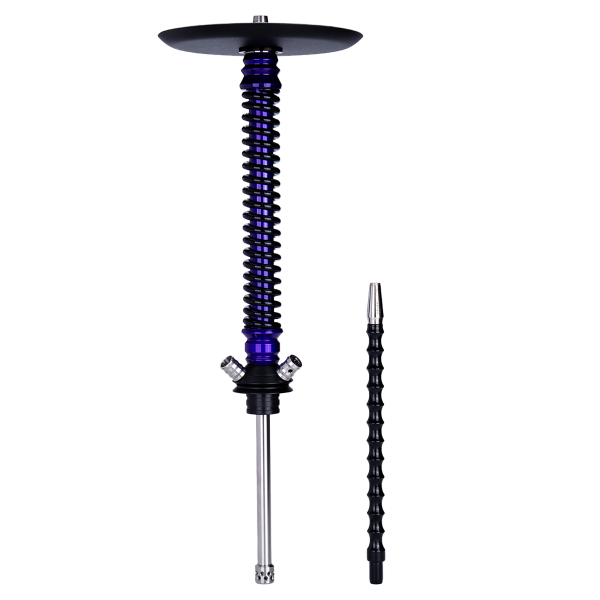 Кальян Mamay Customs Coilovers Фиолетовый Лак Черный в Петропавловске-Камчатском