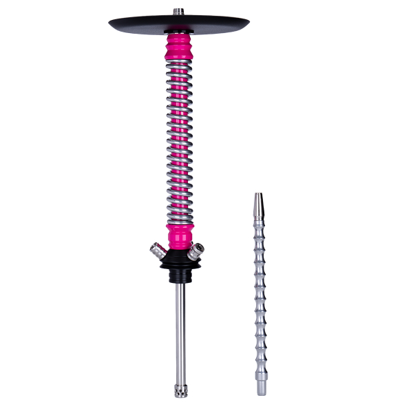 Кальян Mamay Customs Coilovers Фуксия Хром в Петропавловске-Камчатском