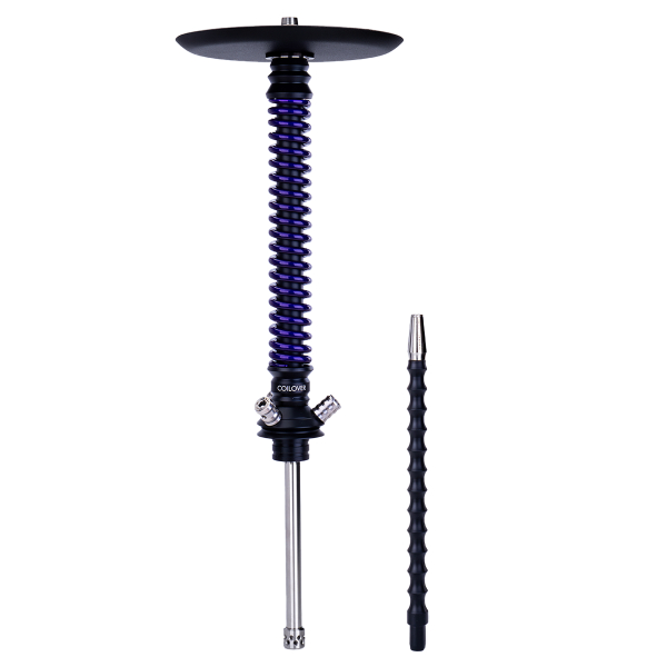 Кальян Mamay Customs Coilovers Чёрно Фиолетовый Лак в Петропавловске-Камчатском