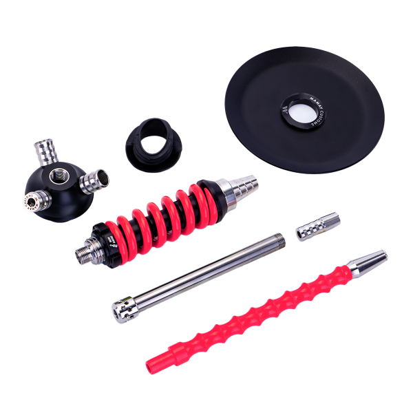 Кальян Mamay Customs Coilover Micro Чёрно Розовый в Петропавловске-Камчатском