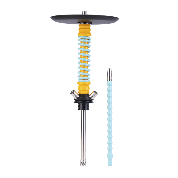 Кальян Mamay Customs Coilovers Mini Жёлто Мятный Грав. Котофаки в Петропавловске-Камчатском