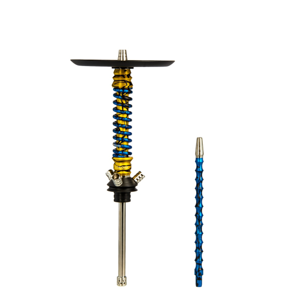 Кальян Mamay Customs Coilovers Mini Синий Сплеш Золотой Сплеш в Петропавловске-Камчатском