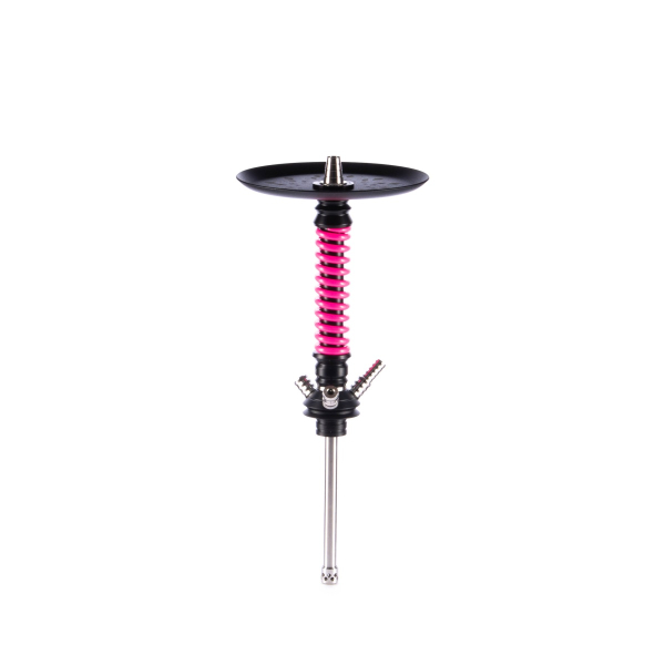 Кальян Mamay Customs Coilovers Mini Чёрно Розовый в Петропавловске-Камчатском