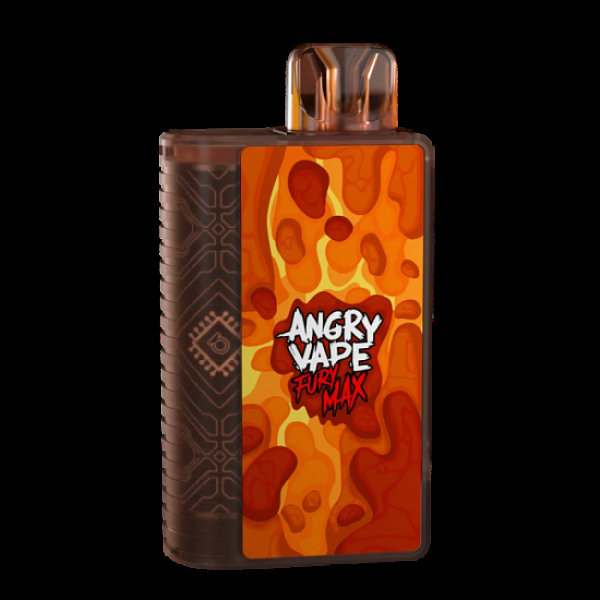 POD-система Brusko Angry Vape Fury Max Оранжевый в Петропавловске-Камчатском