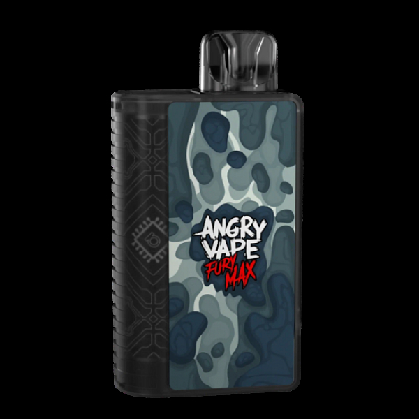 POD-система Brusko Angry Vape Fury Max Чёрный в Петропавловске-Камчатском