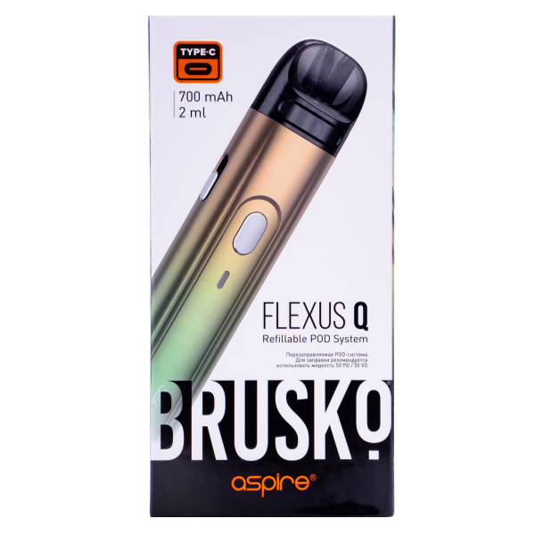 POD-система Brusko Flexus Q Аквамариновый Градиент в Петропавловске-Камчатском