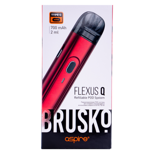 POD-система Brusko Flexus Q Красный в Петропавловске-Камчатском
