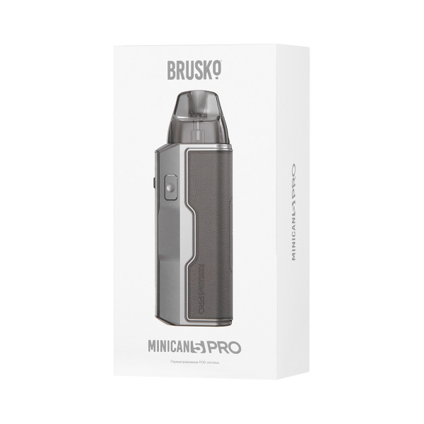 POD-система Brusko Minican 5 Pro Серый Металлик в Петропавловске-Камчатском