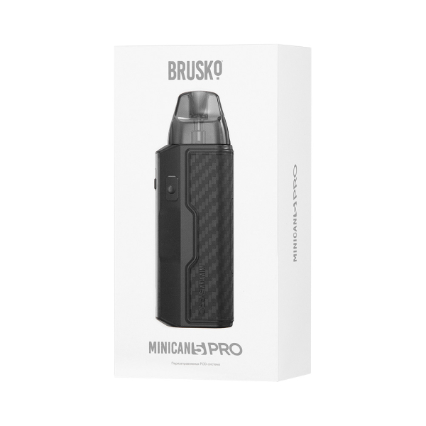 POD-система Brusko Minican 5 Pro Черный Карбон в Петропавловске-Камчатском