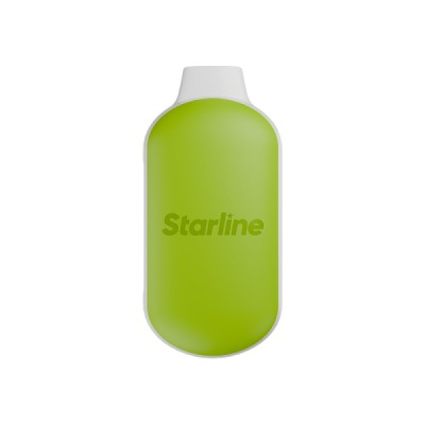 Электронка Starline Mini Зеленое Яблоко  3000 затяжек в Петропавловске-Камчатском