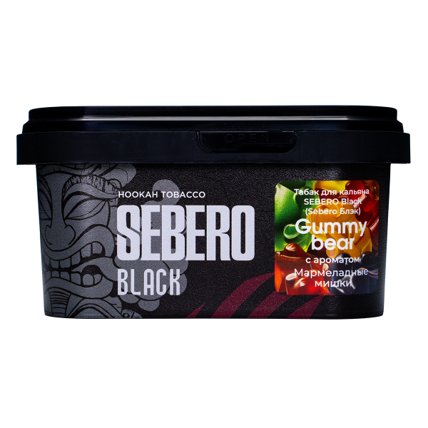 Табак Sebero Black Gummy Bear 200 грамм в Петропавловске-Камчатском