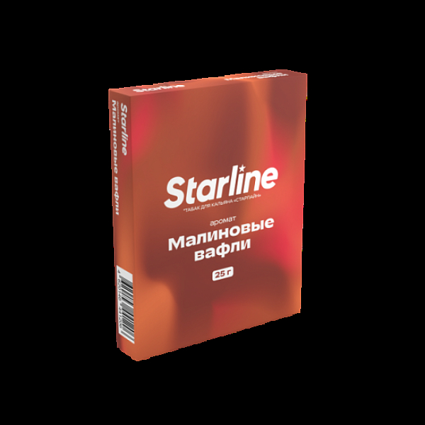 Табак Starline Малиновые Вафли 25 грамм в Петропавловске-Камчатском
