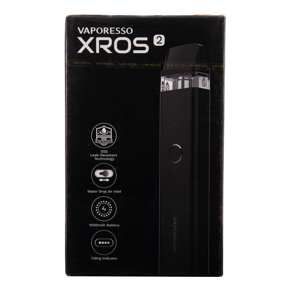 POD-система Vaporesso Xros 2 Black в Петропавловске-Камчатском