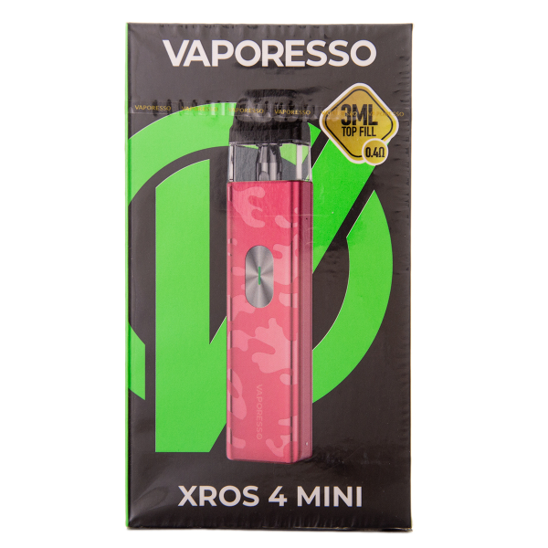 POD-система Vaporesso Xros 4 Mini Camo Red в Петропавловске-Камчатском