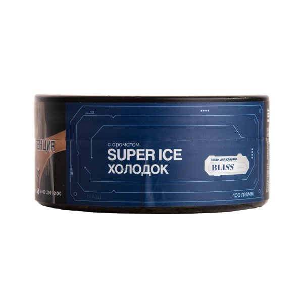 Табак BLISS Super Ice Холодок 100 грамм в Петропавловске-Камчатском