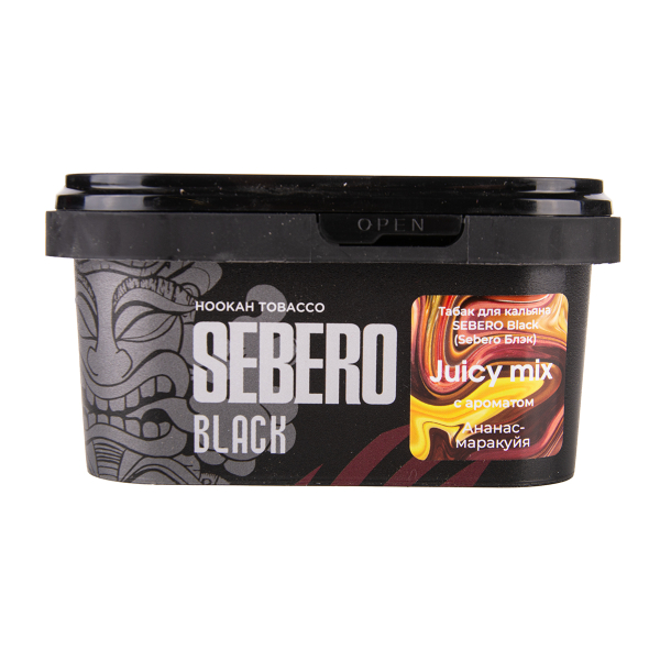 Табак Sebero Black Black Juicy Mix 200 грамм в Петропавловске-Камчатском