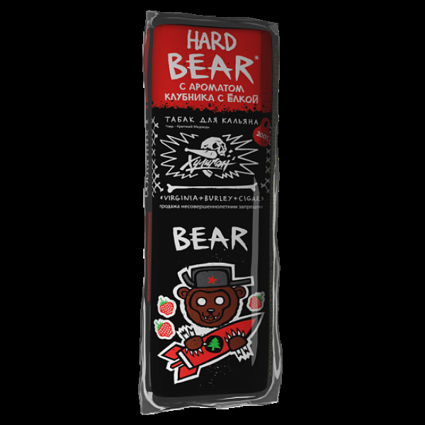 Табак Хулиган Hard Bear Клубника С Елкой 200 грамм в Петропавловске-Камчатском