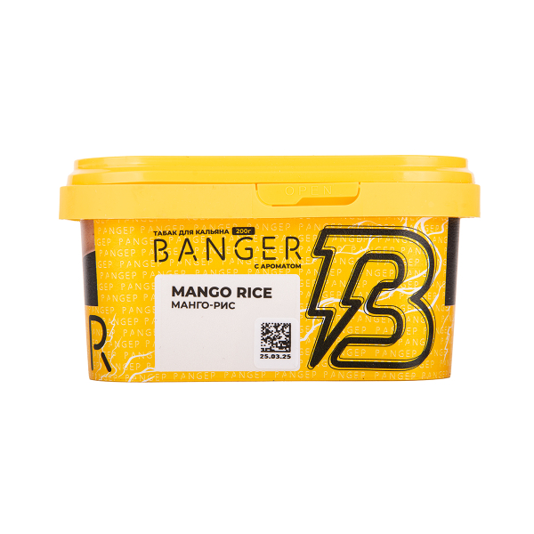 Табак Banger Mango Rice 200 грамм в Петропавловске-Камчатском