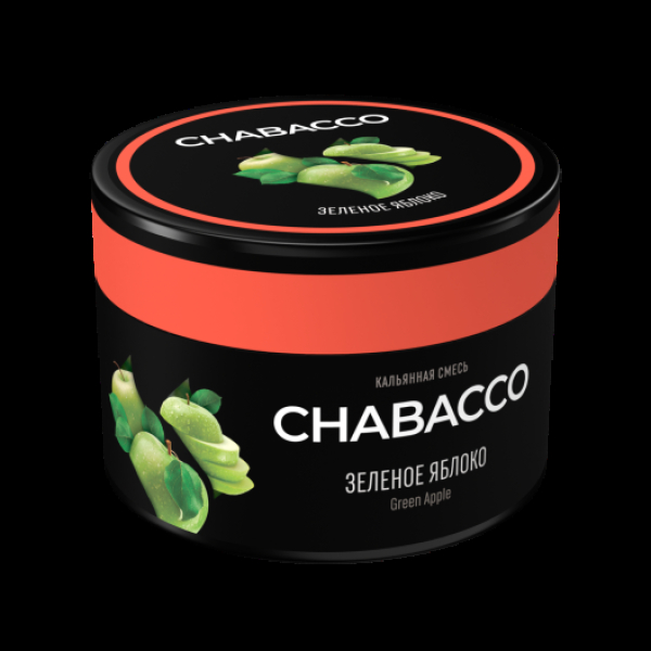 Бестабачная смесь Chabacco Medium Green Apple 40 грамм в Петропавловске-Камчатском