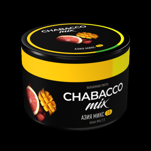 Бестабачная смесь Chabacco Medium Asian Mix 40 грамм в Петропавловске-Камчатском