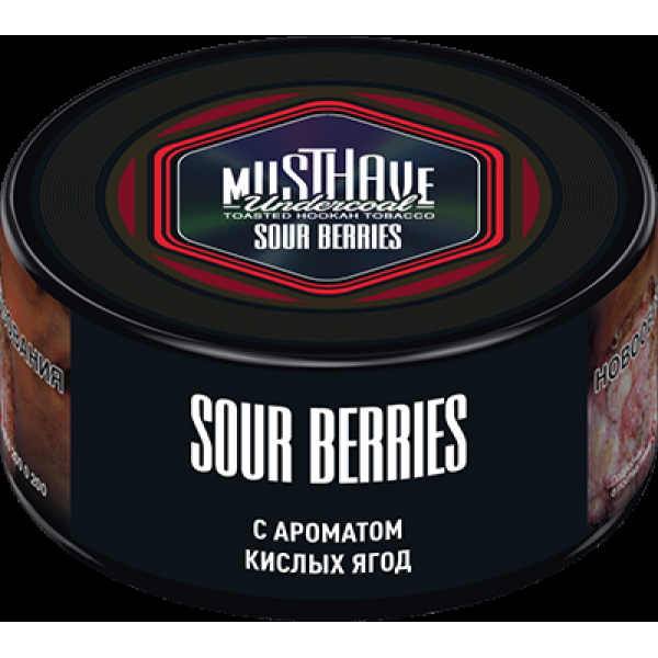 Табак Must have Sour Berries 25 грамм в Петропавловске-Камчатском