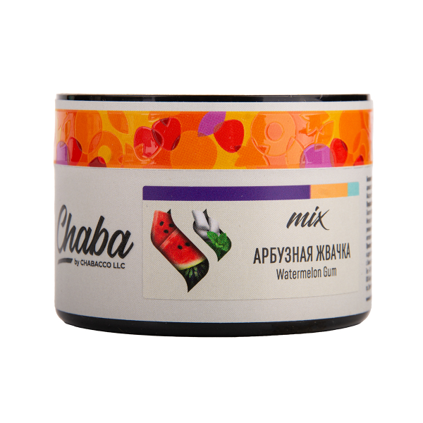 Бестабачная смесь Chaba Mix Watermelon Gum Nicotine Free 50 грамм в Петропавловске-Камчатском