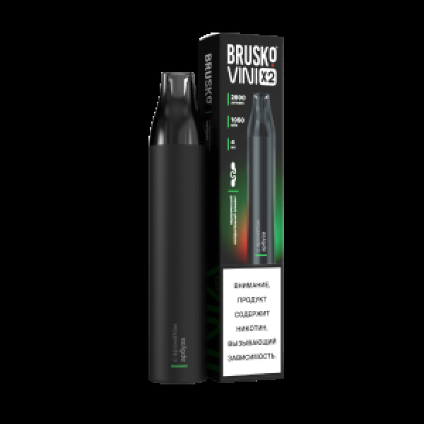Электронка Brusko Vini X2 Арбуз 2800 затяжек в Петропавловске-Камчатском