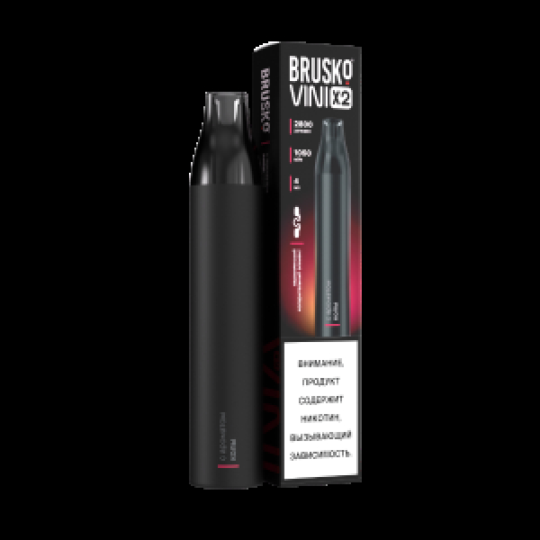 Электронка Brusko Vini X2 Кола 2800 затяжек в Петропавловске-Камчатском