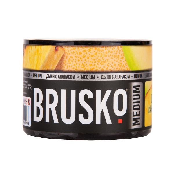 Бестабачная смесь Brusko Zero Дыня С Ананасом 50 грамм в Петропавловске-Камчатском