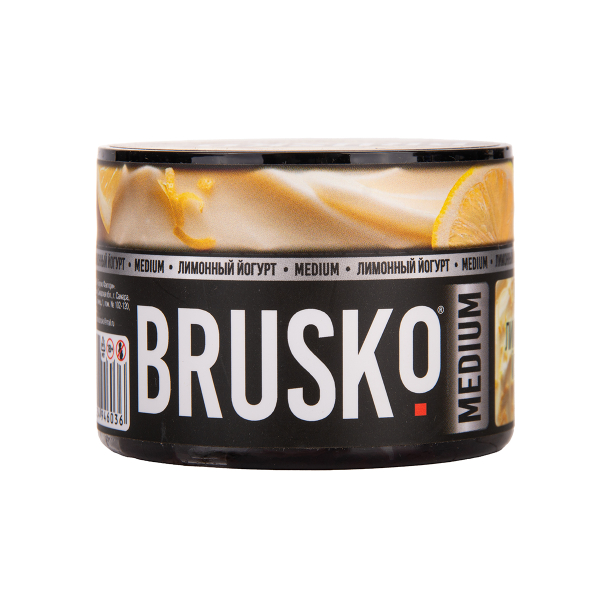 Бестабачная смесь Brusko Zero Лимонный Йогурт 50 грамм в Петропавловске-Камчатском
