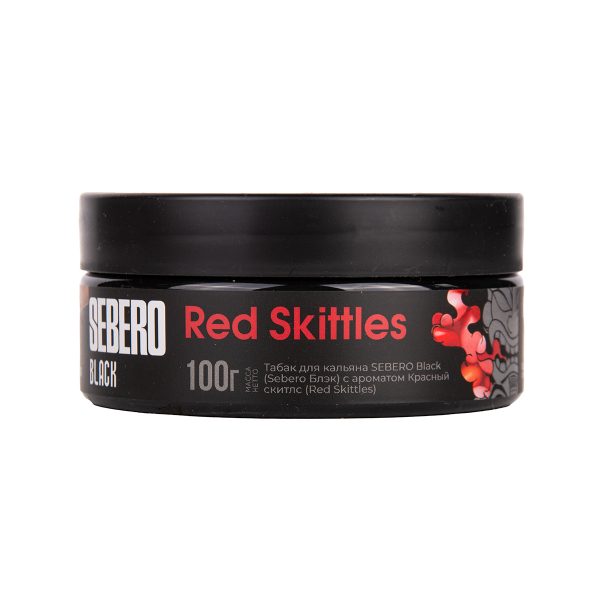 Табак Sebero Black Red Skittles 100 грамм в Петропавловске-Камчатском