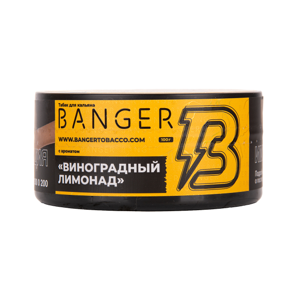 Табак Banger Grape Lemonade 100 грамм в Петропавловске-Камчатском