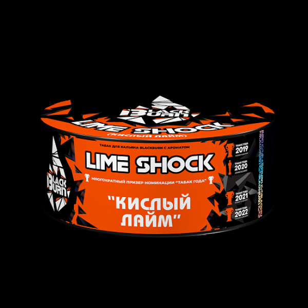 Табак BlackBurn Lime Shock 100 грамм в Петропавловске-Камчатском