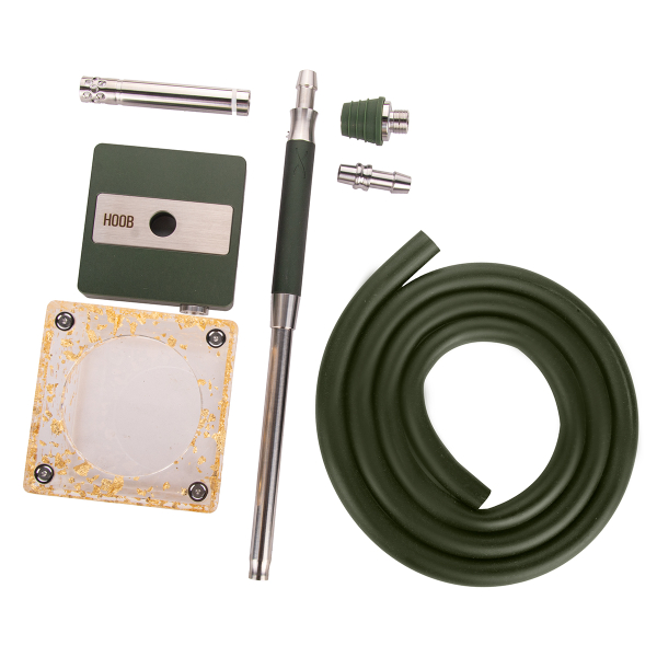 Кальян Hoob Subatom British Racing Green X Ss | Cube Mini Gold в Петропавловске-Камчатском