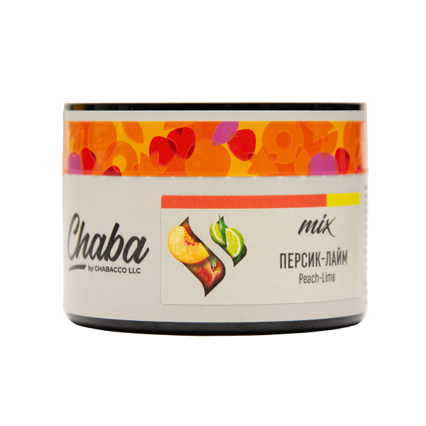 Бестабачная смесь Chaba Mix Peach Lime Nicotine Free 40 грамм в Петропавловске-Камчатском