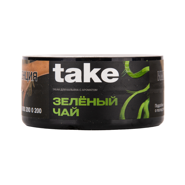 Табак TAKE Green Tea 25 грамм в Петропавловске-Камчатском